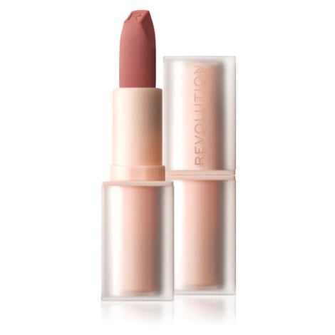 Makeup Revolution Lip Allure Soft Satin Lipstick krémová rtěnka se saténovým finišem odstín Sire