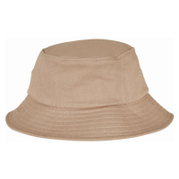 Klobouk // Flexfit Cotton Twill Bucket Hat Kids khaki