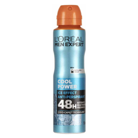 L´Oréal Paris Men Expert Cool Power Anti-Perspirant 150.0 ML Deodorant Ve Spreji 150 ml L’Oréal Paris