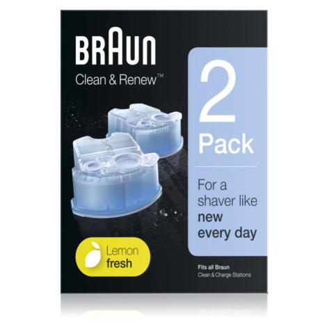 Braun CCR Refill LemonFresh náhradní náplně do čisticí stanice s vůní Lemon Fresh 2 ks Braun Büffel