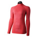 Mico L/SLVS MOCK NECK SHIRT WARM CONTROL W Dámské termo triko, červená, velikost