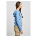 Ladies Organic Terry Zip Hoody - horizonblue