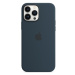 Apple silikonový kryt s MagSafe na iPhone 13 Pro Max hlubokomořsky modrý