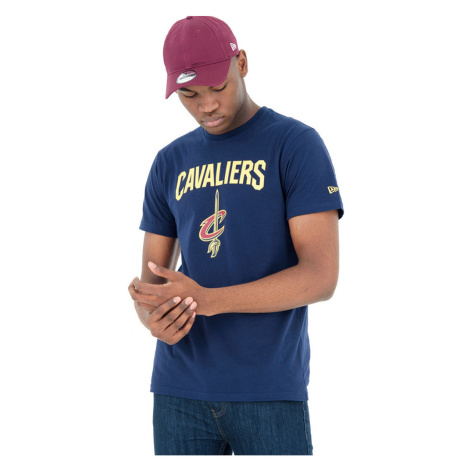 New-Era T-shirt Logo Cleveland Cavaliers Modrá New Era