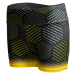 ReHo Extreme Dámské elastické kraťasy RE128123 Hexagon yellow