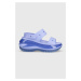 Pantofle Crocs Classic Mega Crush Sandal dámské, fialová barva, na platformě, 207989, 207989.5Q6