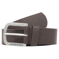 Jack&Jones Pánský opasek JACHARRY 12120697 Black Coffee 95 cm