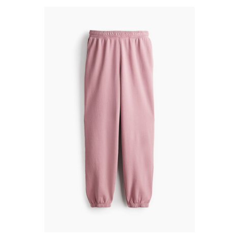 H & M - Kalhoty jogger - růžová H&M