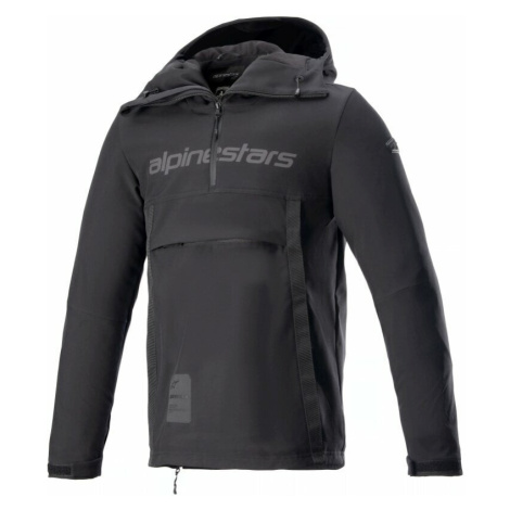 Alpinestars Sherpa Hoodie Black/Reflex Textilní bunda