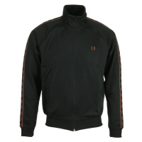 Fred Perry Contrast Tape Track Jacket Černá