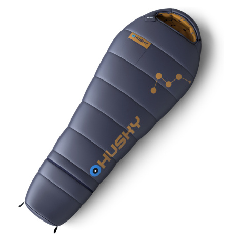 Husky Syntetický třísezónní dětský spacák Kids Magic blue/mustard