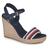 Tommy Hilfiger CORPORATE WEDGE Tmavě modrá