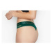 Victorias secret kalhotky Tanga Thongs 4007-99 green