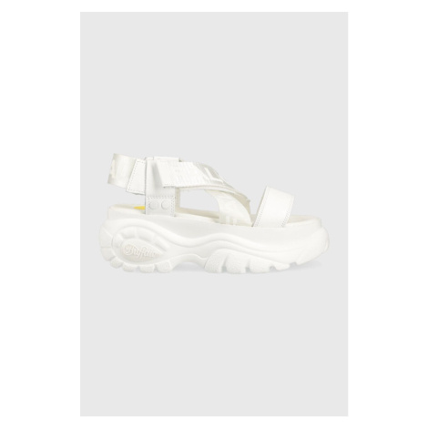 Sandály Buffalo Classic Snd dámské, bílá barva, na platformě, 1533301