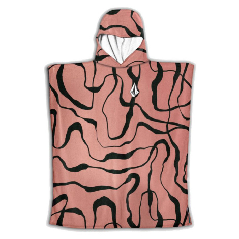 PONČO VOLCOM Hooded Changing Towel - hnědá