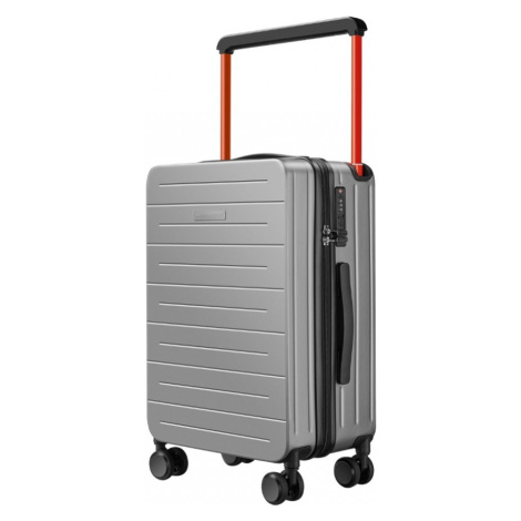 KONO kabinové zavazadlo British Traveller 50L - polykarbonát - šedá