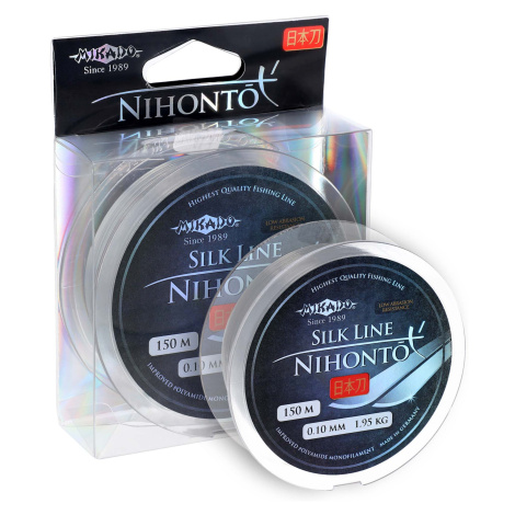 Mikado Vlasec Line Nihonto Silk 150m Nosnost: 10,70kg, Průměr: 0,30mm