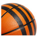 adidas 3S RUBBER MINI Mini basketbalový míč, hnědá, velikost