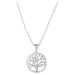 Beneto Stříbrný náhrdelník se stromem života AGS1137/47 (řetízek, přívěsek)