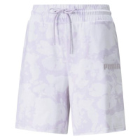 Puma SUMMER GRAPHIC 7 AOP LONG LINE SHORTS Dámské šortky, bílá, velikost