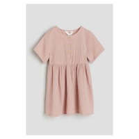H & M - Šaty's krátkým rukávem - růžová