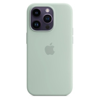 Apple silikonový kryt s MagSafe na iPhone 14 Pro Max dužnatkově modrá