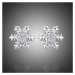 GRACE Silver Jewellery Stříbrné náušnice se zirkony Winter Romance, stříbro 925/1000 E-BSE009/13