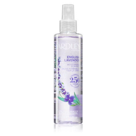 Yardley English Lavender hydratační tělový sprej pro ženy 200 ml