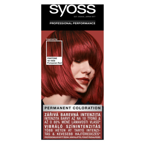 SYOSS Pernamentní barva na vlasy Pompeian Red 5_72