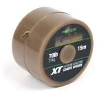 Korda olověnka kable xt extreme leadcore 70 lb 31 kg 15 m-brown