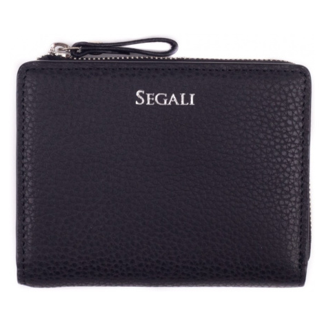 SEGALI Dámská kožená peněženka SG-27412 černá