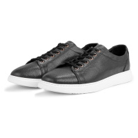 Ducavelli Verano Pánské ležérní boty z pravé kůže, letní sportovní boty, lehké boty černé.