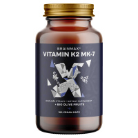 BrainMax Vitamin K2 jako MK7 all-trans K2VITAL®DELTA 150 mcg, 100 rostlinných kapslí