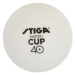 Stiga CUP ABS Míče na stolní tenis, bílá, velikost