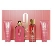 Afnan 9AM Pour Femme - EDP 100 ml + sprchový gel 100 ml + tělový závoj 150 ml + tělové mléko 100