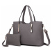 Šedý dámský kabelkový set 2v1 Triel Lulu Bags