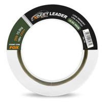 Fox vlasec exocet pro low vis green leader - 100 m 0,50 mm 15,9 kg