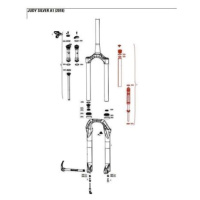 Cyklistické náhradní díly Rockshox Spring Int Left Sa Judys 30S Tp.8 80-120