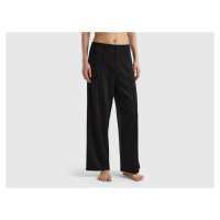 Benetton, High-waisted Palazzo Trousers