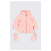 Dětská bunda Coccodrillo růžová barva