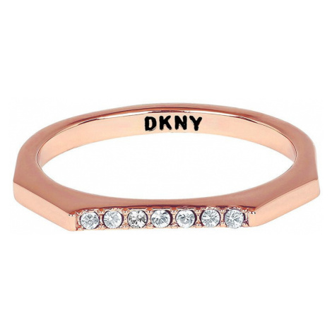 DKNY Stylový oktagonový prsten Charakter 5548761