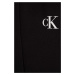 Dětské tepláky Calvin Klein Jeans černá barva, s potiskem