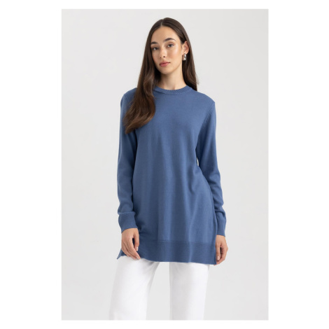 DEFACTO Regular Fit Crew Neck Tunic