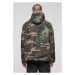 Pánská bunda // Brandit Fleece Pull Over Windbreaker olive camo