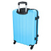 Cestovní kufr Normand L. Blu, světle modrá M