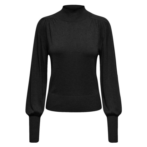 Only Julia Life L/S Knit - Black Černá