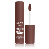 NYX Professional Makeup Smooth Whip Matte Lip Cream sametová rtěnka s vyhlazujícím efektem odstí