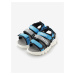 Šedo-modré klučičí sandály NAX Nesso