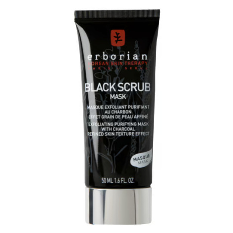 Erborian Peelingová čisticí maska s uhelným práškem Black Scrub Mask (Exfoliating Purifying Mask