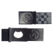 Meatfly pásek Corridor Checkered Black | Černá